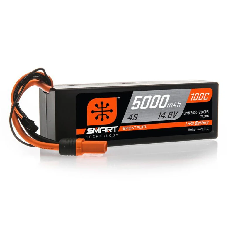 Spektrum Accu lipo Smart 14.8v 5000mah 100C IC5