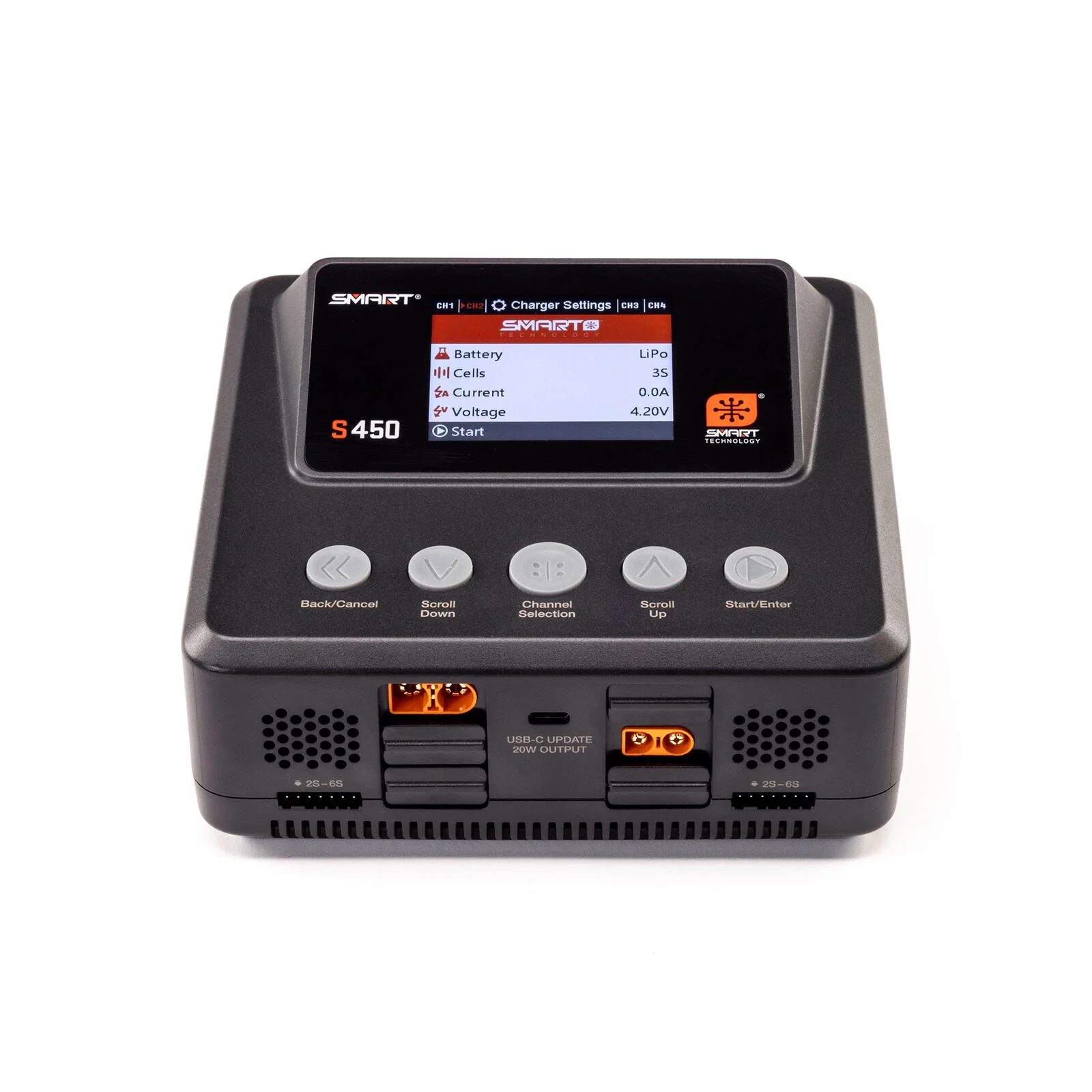 Spektrum Chargeur Smart G2 S450 4x50W SPMXC3040I - Image 2