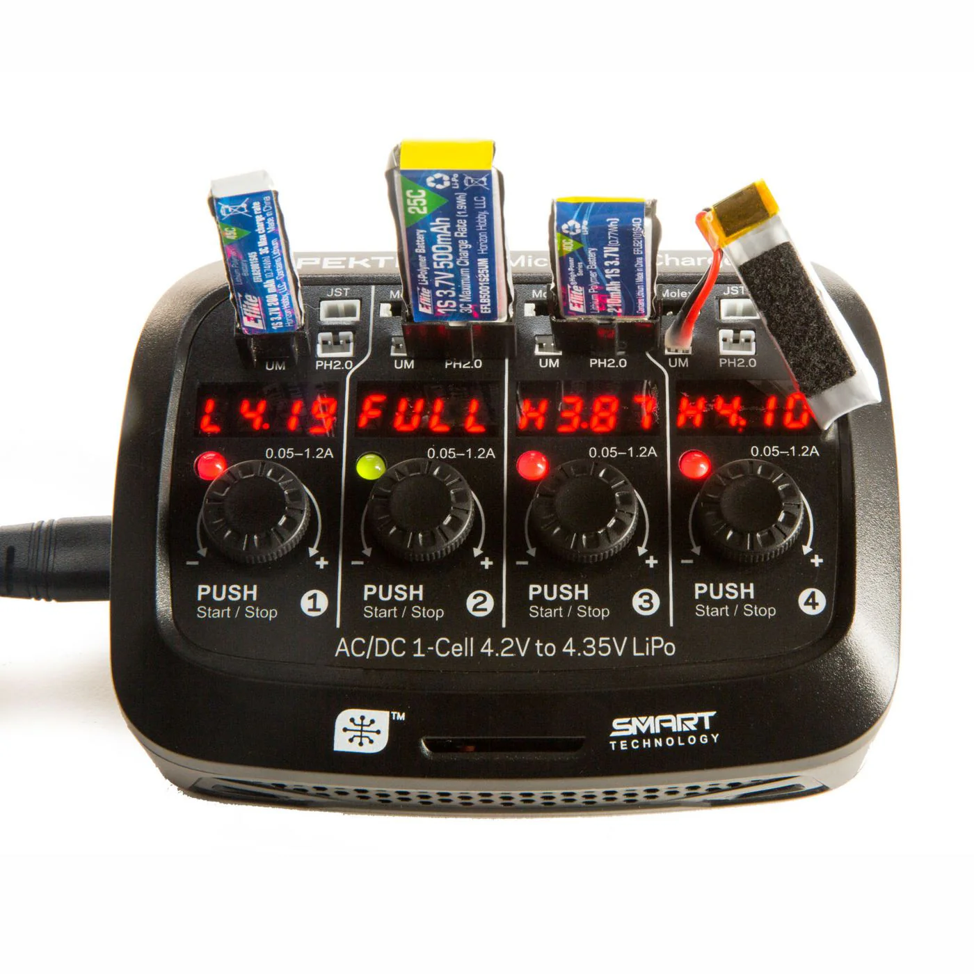 Spektrum Chargeur Smart Micro 4 Port AC DC Lipo 1S - Image 6