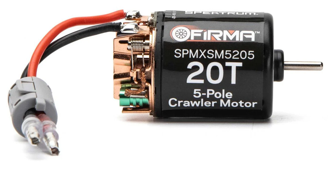 Spektrum Moteur Brushed Firma 20T 5 Pôles SPMXSM5205