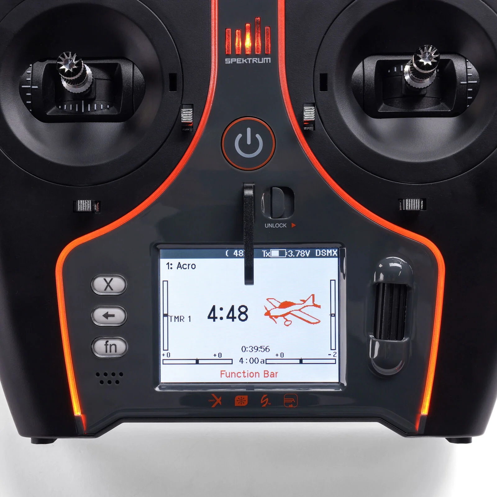Spektrum Radio NX7e+ 14 Voies Seule Noir SPMR7120EU - Image 8