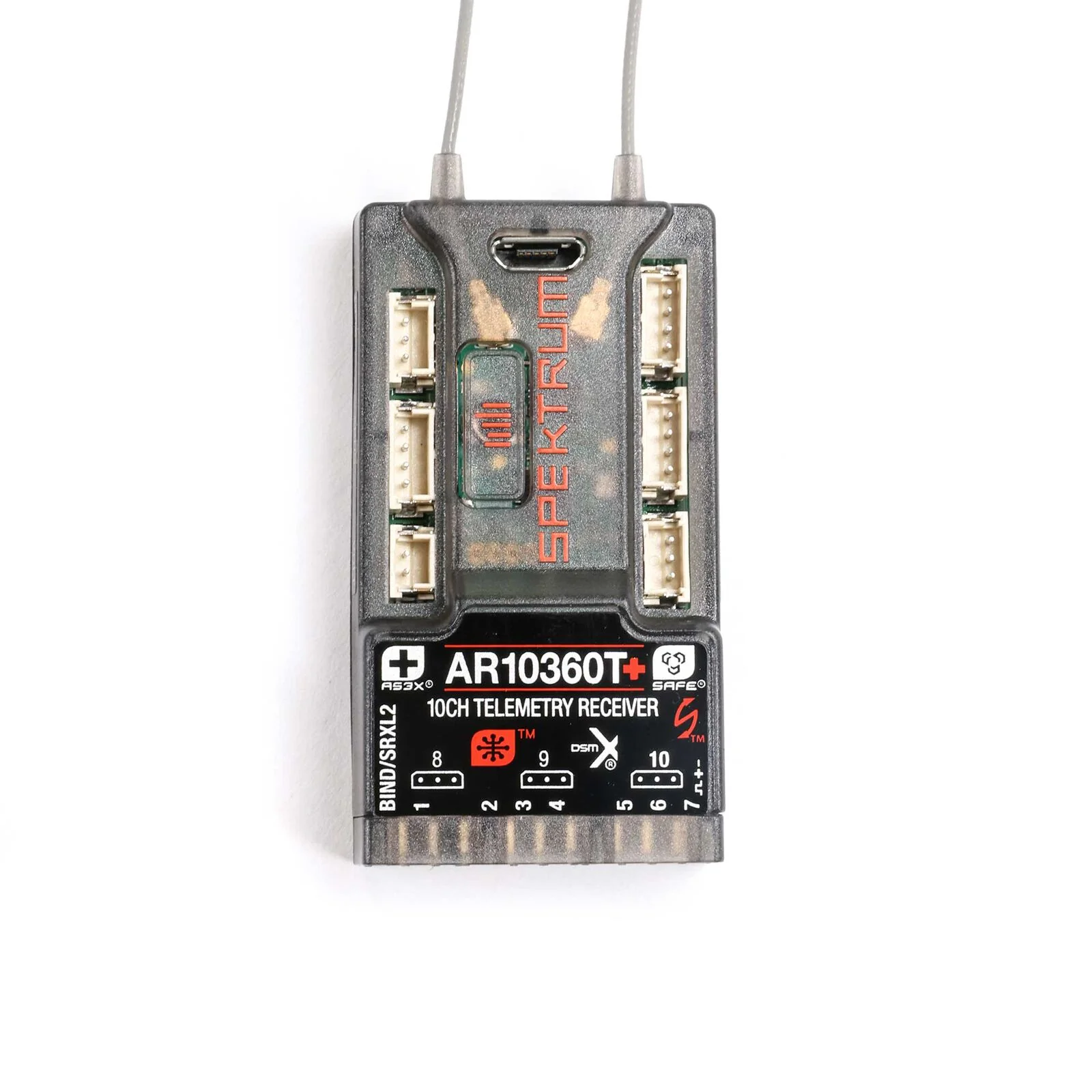 Spektrum Récepteur AR10360T+ 10 Voies AS3X SPM-1034 - Image 6