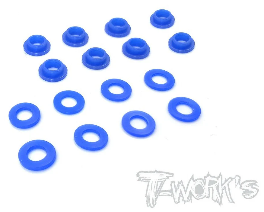 T-Work's Bague d'Amortisseur Téflon (x16) MBX8 TO-201-MBX