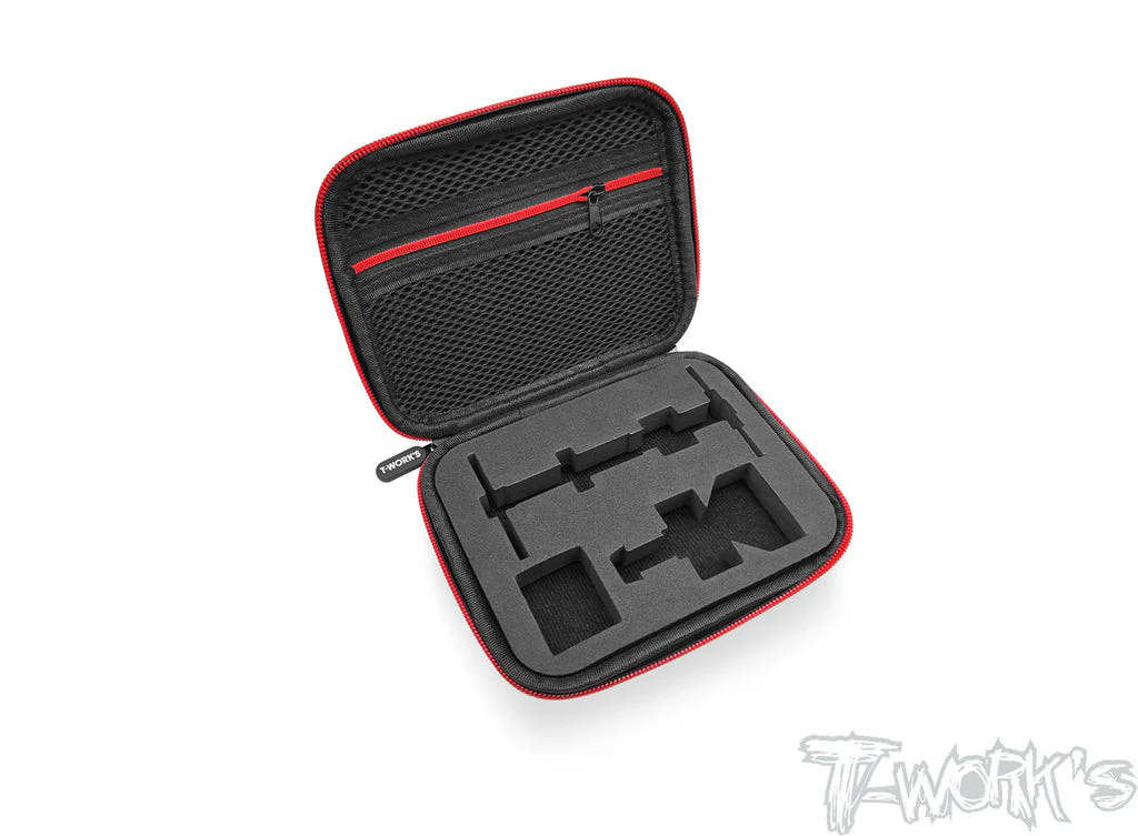T-Work's Boite "Hardcase" Carbone pour Outil Roulements REDS TT-075-L-R - Image 2
