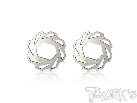 T-Work's Disque de frein Ventilés (x2) Mugen/Xray/Serpent TO-0270-MBX