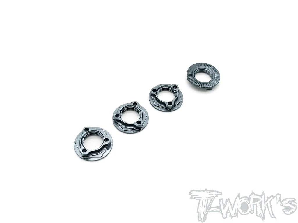 T-Work's Ecrous de Roues ø17mm Allégés (x4) T0-305 - Image 3