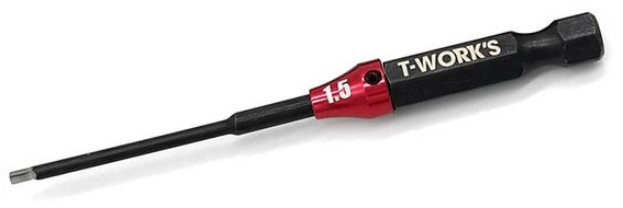 T-Work's Embout Hexagonal 1.5 mm pour Visseuse TT-079-1.5