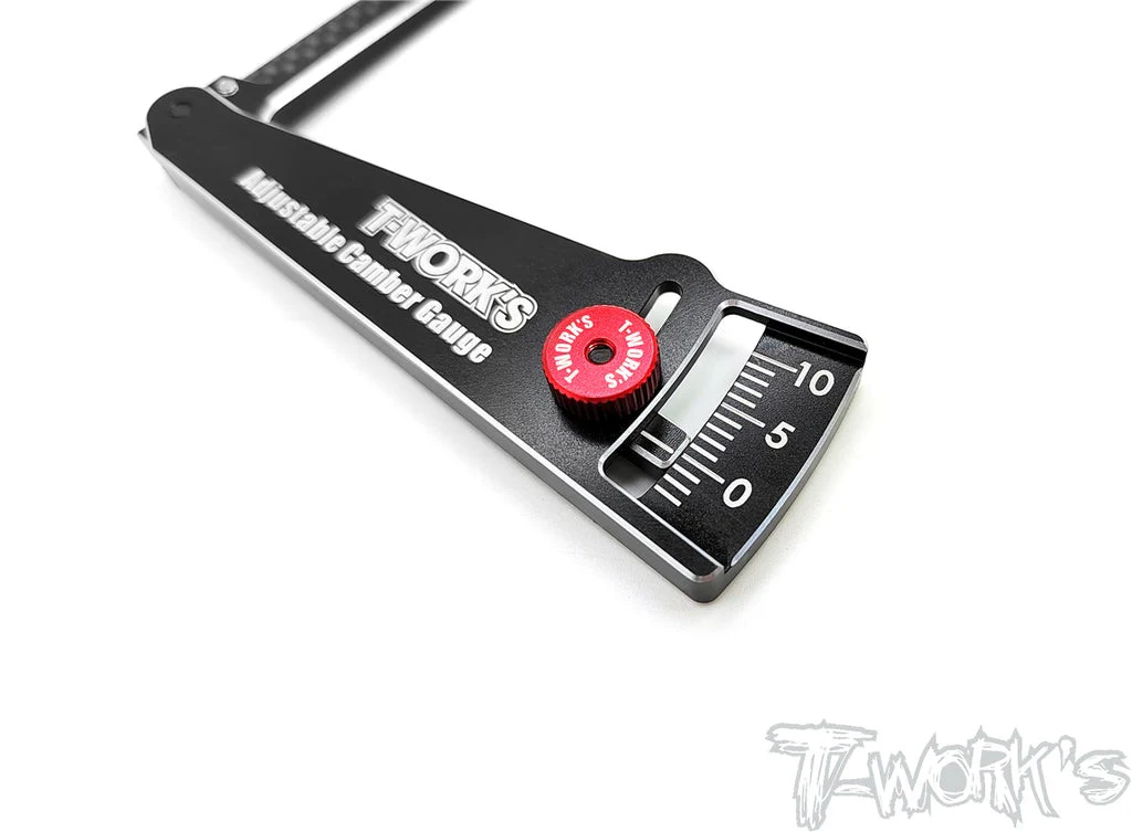 T-Work's Equerre de Carrossage Aluminium 1/8 et 1/10 TT-108 - Image 4