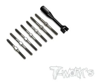 T-Work's Kit Biellettes à Pas Inversé Titane & Clé B74.1 TB-221