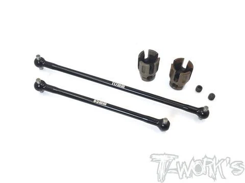 T-Work's Kit Noix + Cardans Centraux Aluminium (4pcs) MP9 TO-264-MP9