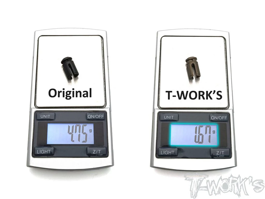 T-Work's Noix de Cardan Central Allégée Tamiya TC-01 TE-TC01-N - Image 3