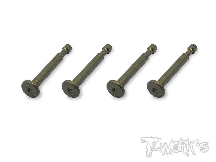 T-Work's Pins de Fixation d'Amortisseurs Aluminium (x4) MP10 TO-198-K