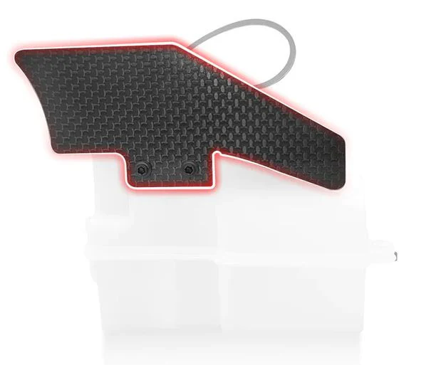 T-Work's Platine de Protection de réservoir Carbone HB D819 TO-333-D819 - Image 2