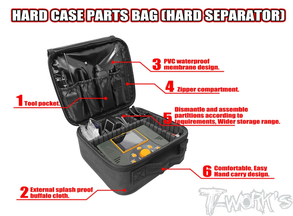 T-Work's Sac "Hardcase" de Transport (F) TT-075-F - Image 2