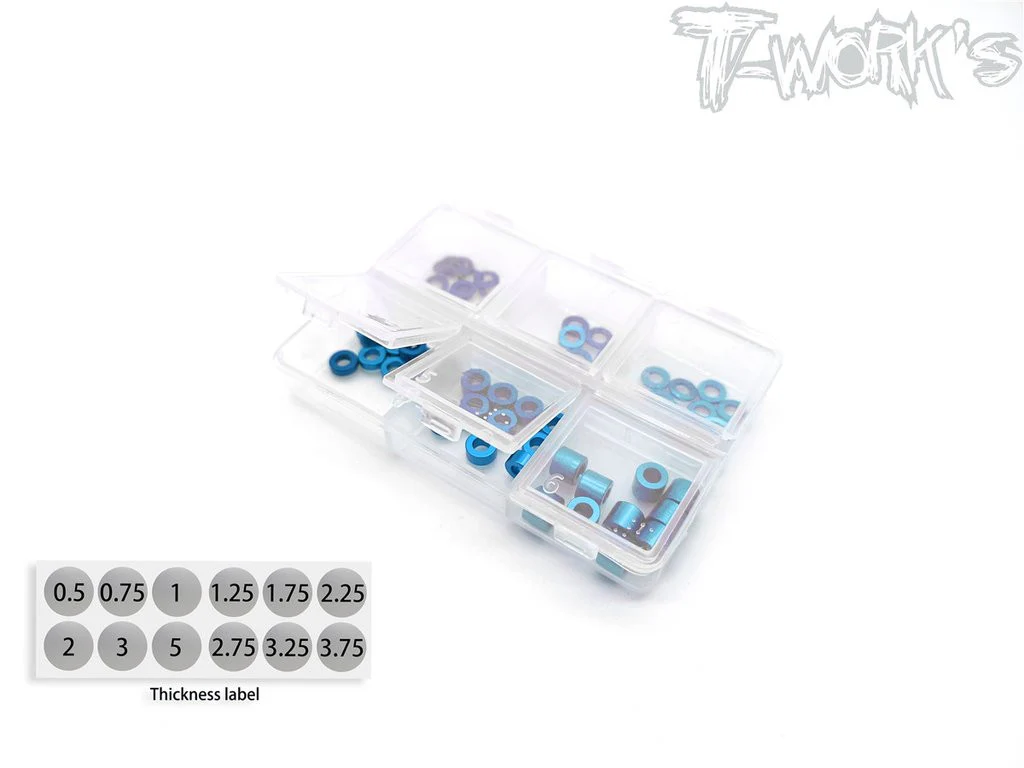 T-Work's Set A de Bagues Alu M3 (6x10) TA-140 - Image 8