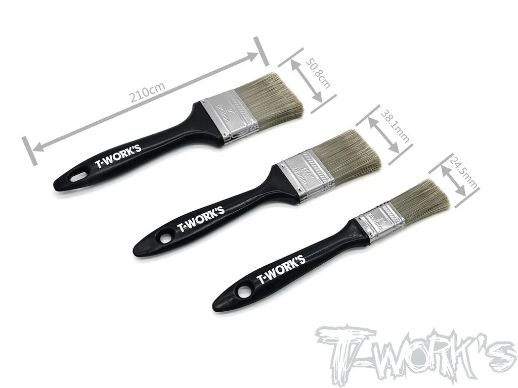 T-Work's Set Pinceau de Nettoyage (x3) TT-077 - Image 2