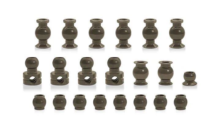T-Work's Set Rotule Hard (21Pcs) RC8B4 TO-200-B4