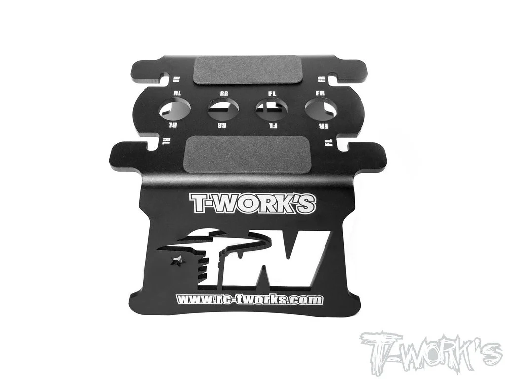 T-Work's Stand Aluminium pour Buggy 1/8 TT-017