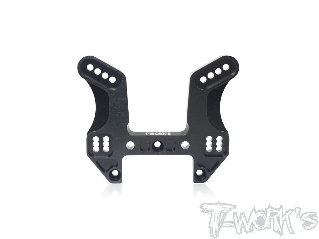 T-Work's Support d'Amortisseur Avant Aluminium Hard Black MP10 TO-241-MP10