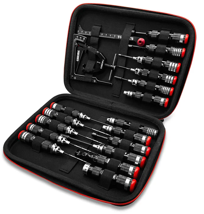 T-Work's Boite à Outils "Hardcase" Carbone TT-075-A-L - Image 2