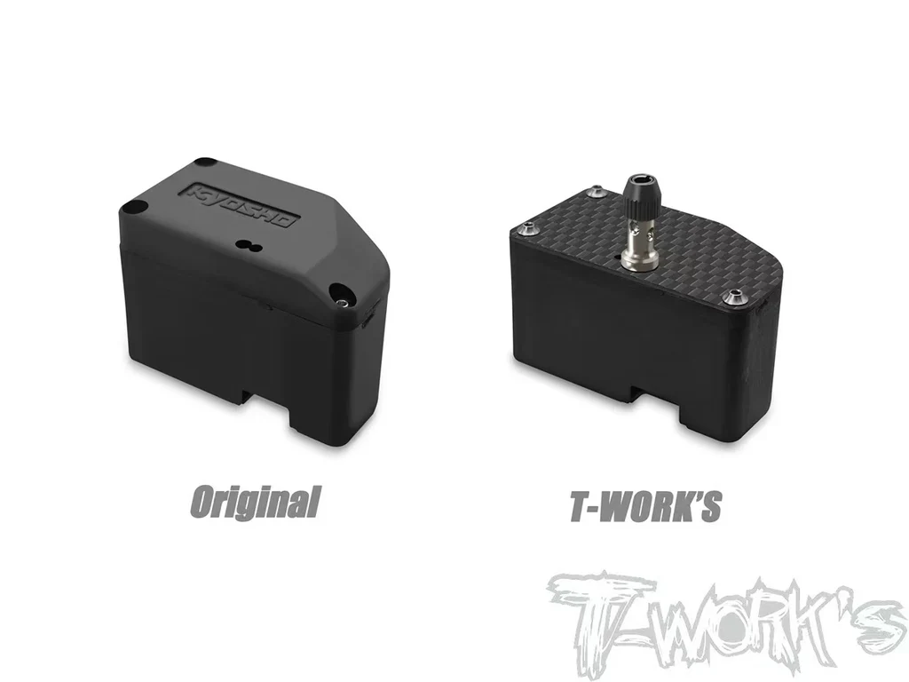 T-Work's Capot boitier de réception carbone MP11E TO-269-MP11E - Image 2
