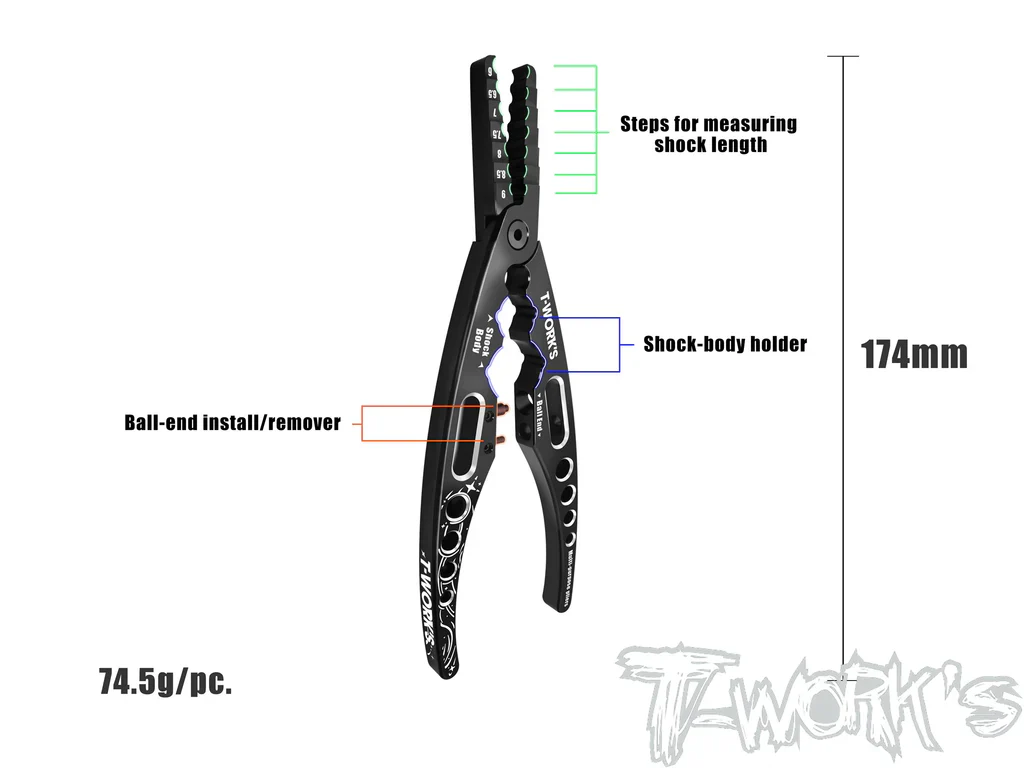 T-Work's Pince multifonction TT-138 - Image 2