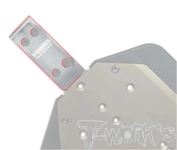 T-Work's Protection de Châssis (2Pcs) RC10 B84 TO-235-B84 - Image 2