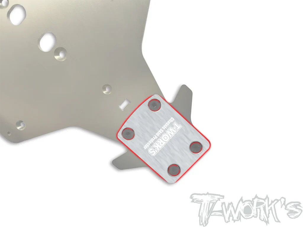 T-Work's Protection de châssis arrière Stainless Steal (x2) MP11 TO-220-MP11 - Image 2