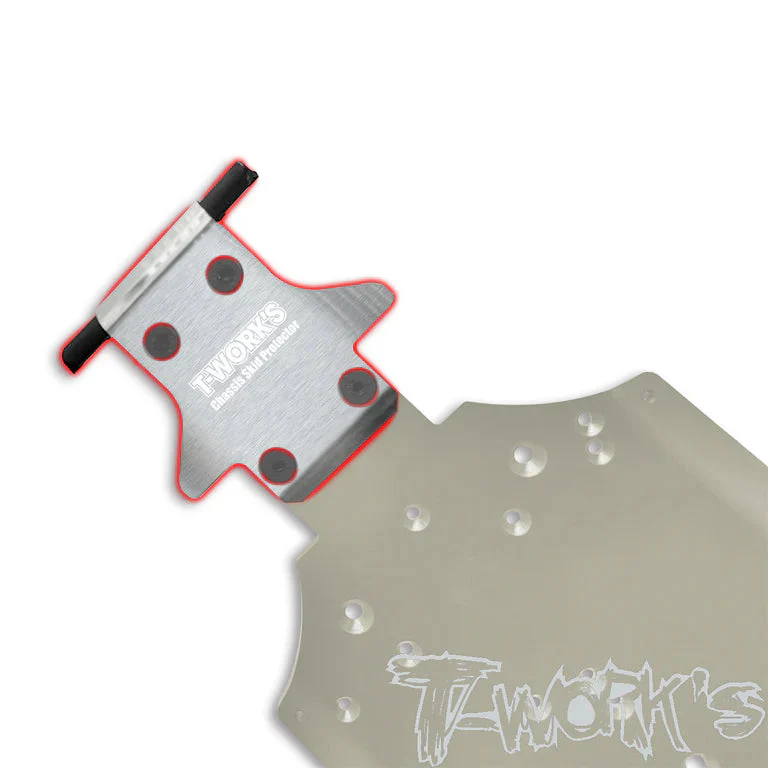 T-Work's Protection de châssis avant Stainless Steal (x2) MP11 TO-235-MP11 - Image 2