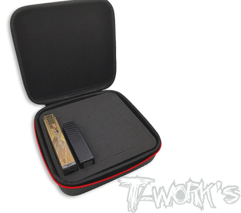 T-Work's Sacoche Hard case pour Lipo 2S ou 4S TT-075-P-B - Image 2