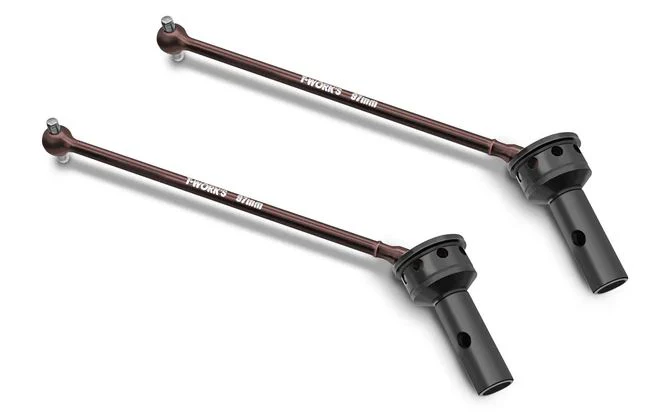 T-Work's Set Cardans de Roue 97mm CVD Mugen MBX8 +3mm (x2) C-MBX8+3