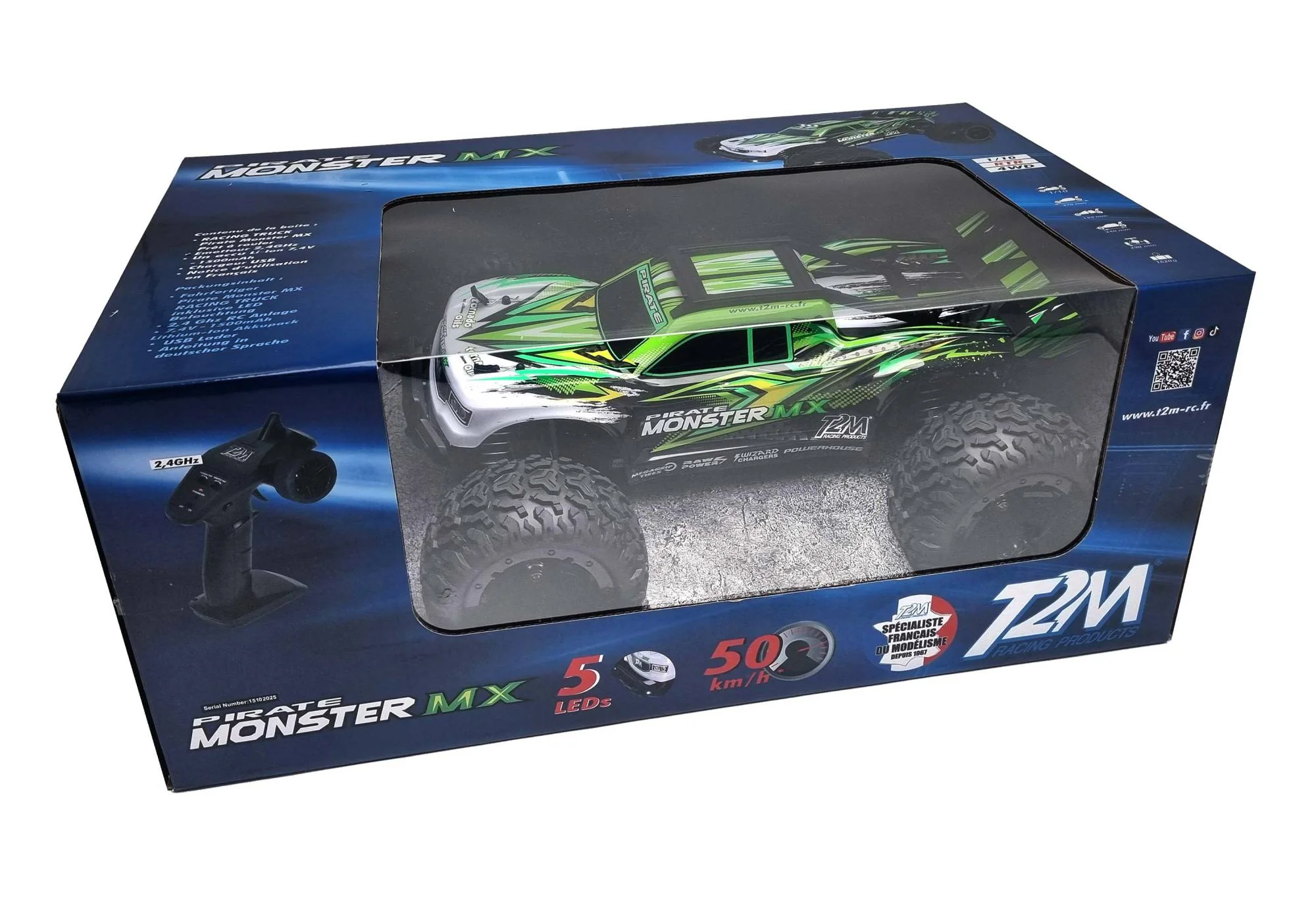 T2M Buggy Pirate Monster MX 4wd RTR T4986 - Image 8