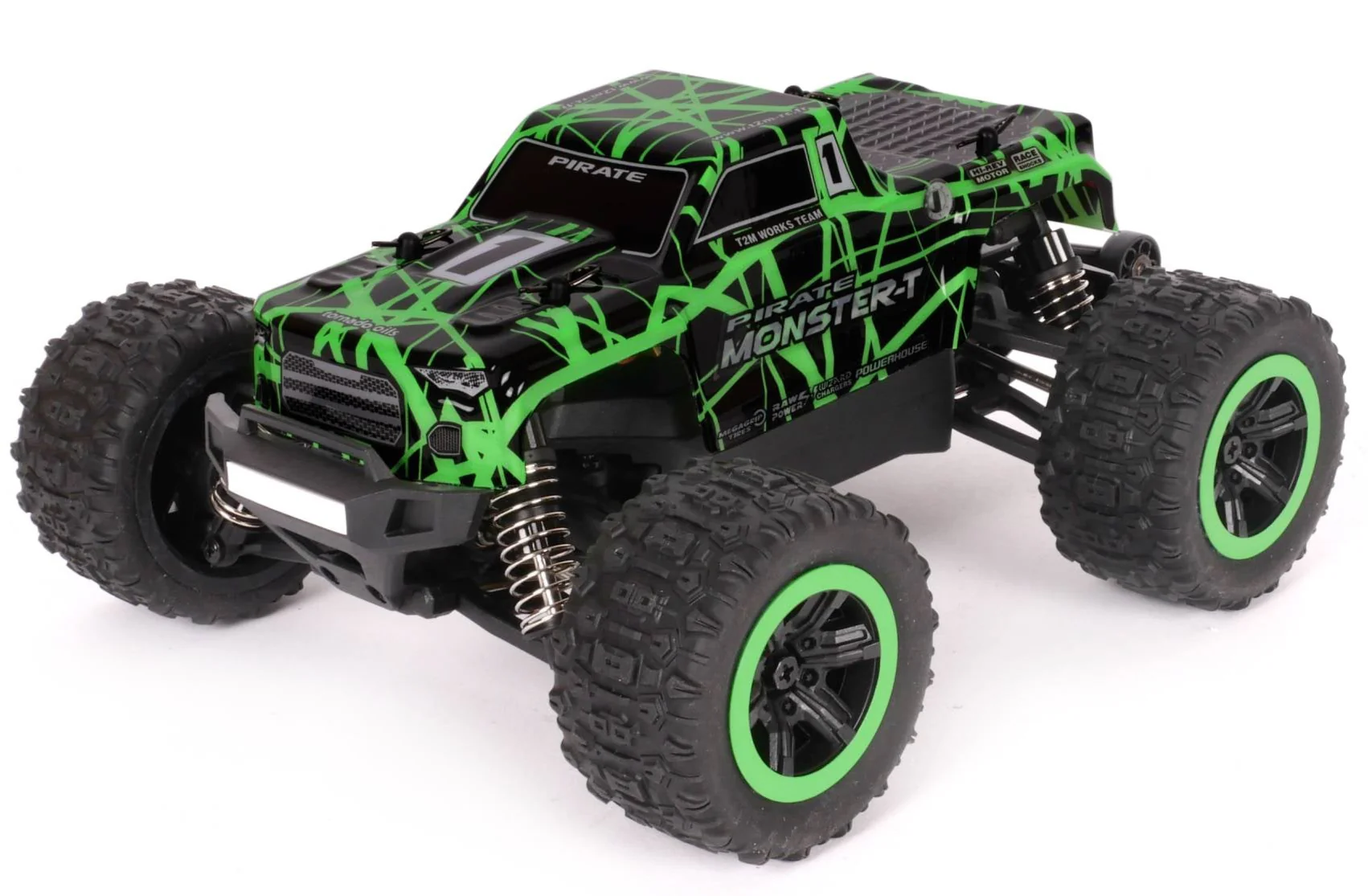 T2M Pirate Monster-T Vert 4wd RTR T4992GR