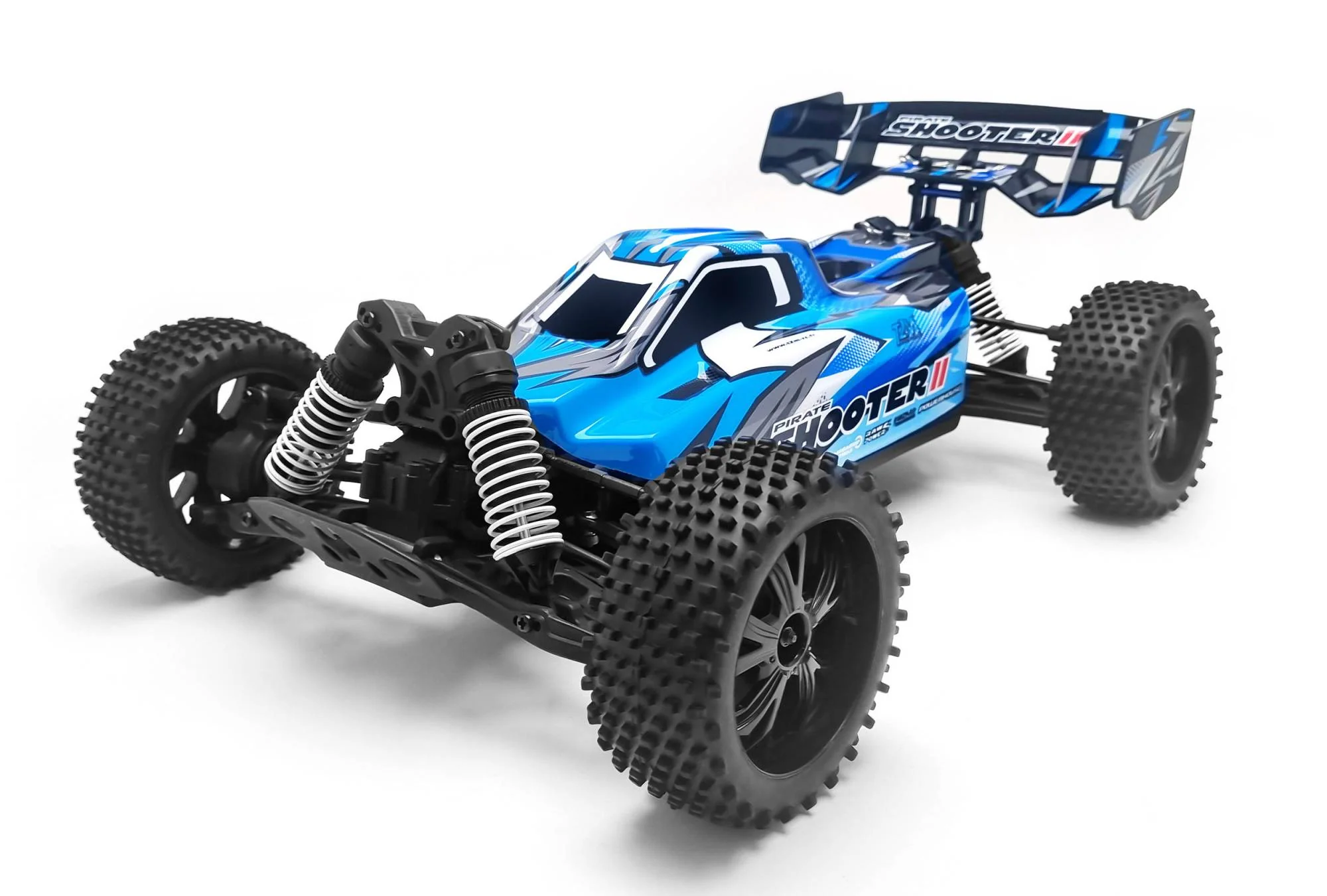 T2M Buggy Pirate Shooter II Brushed Bleu RTR T4989BU