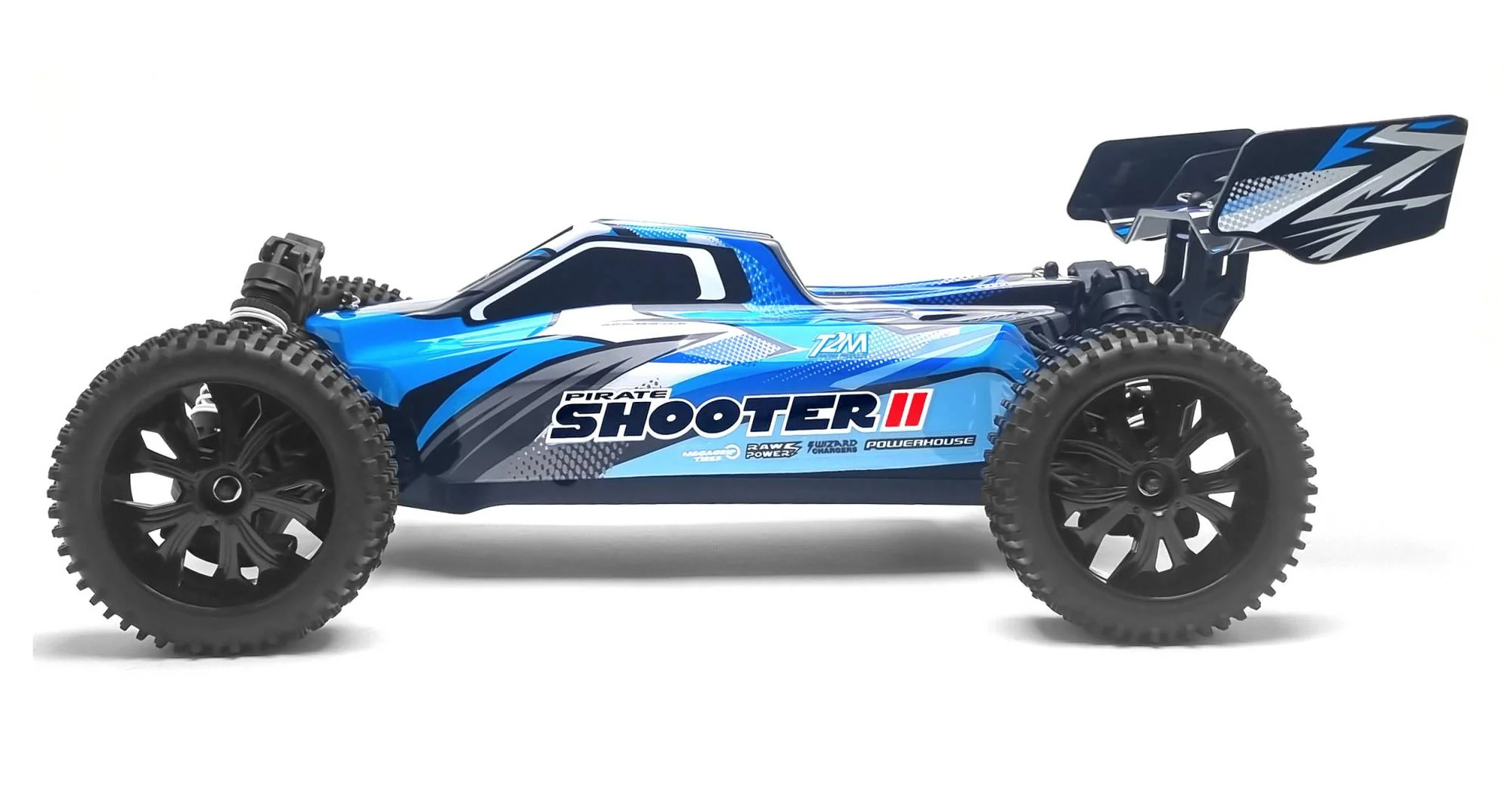 T2M Buggy Pirate Shooter II Brushed Bleu RTR T4989BU - Image 2
