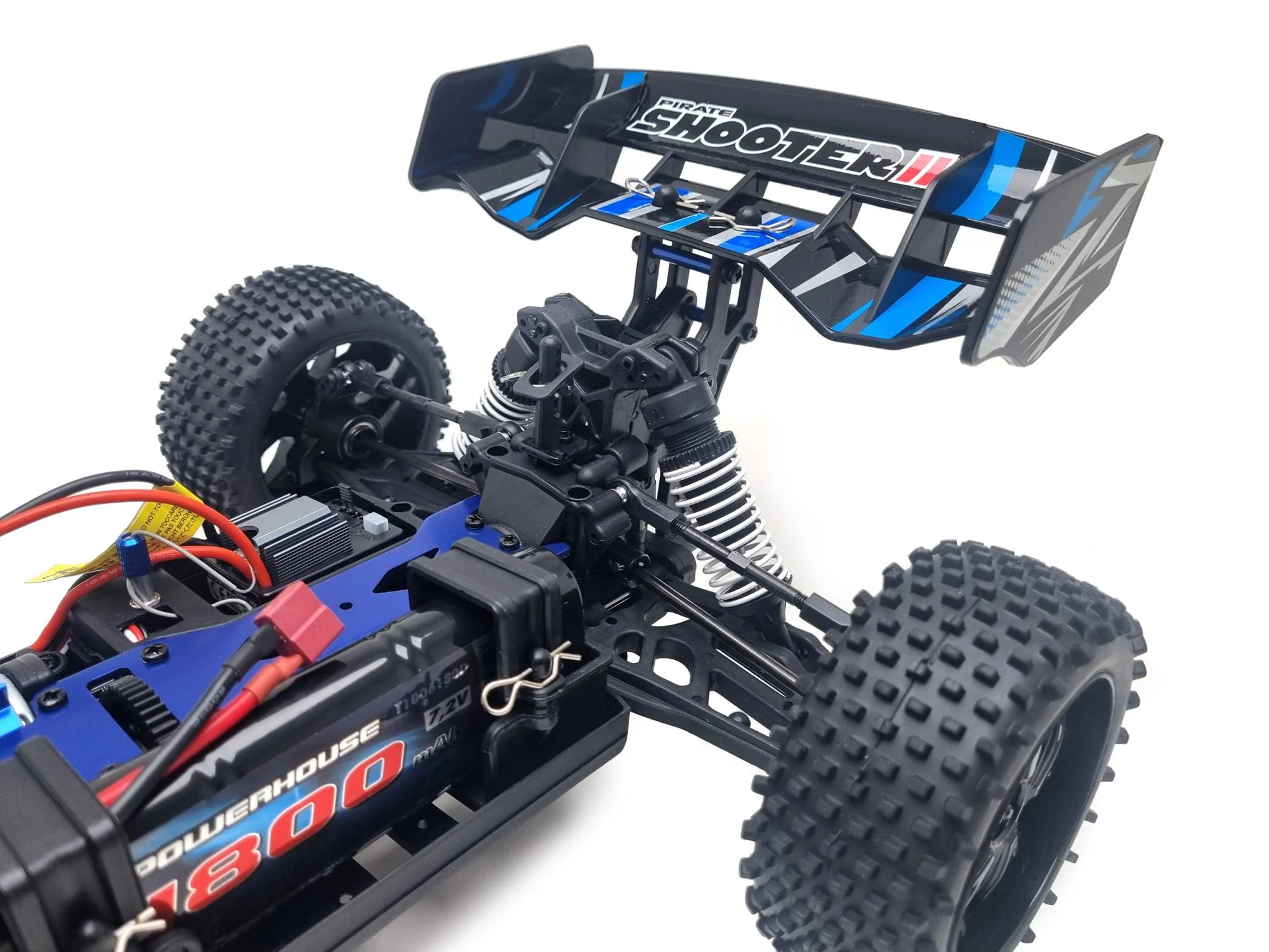 T2M Buggy Pirate Shooter II Brushed Bleu RTR T4989BU - Image 7