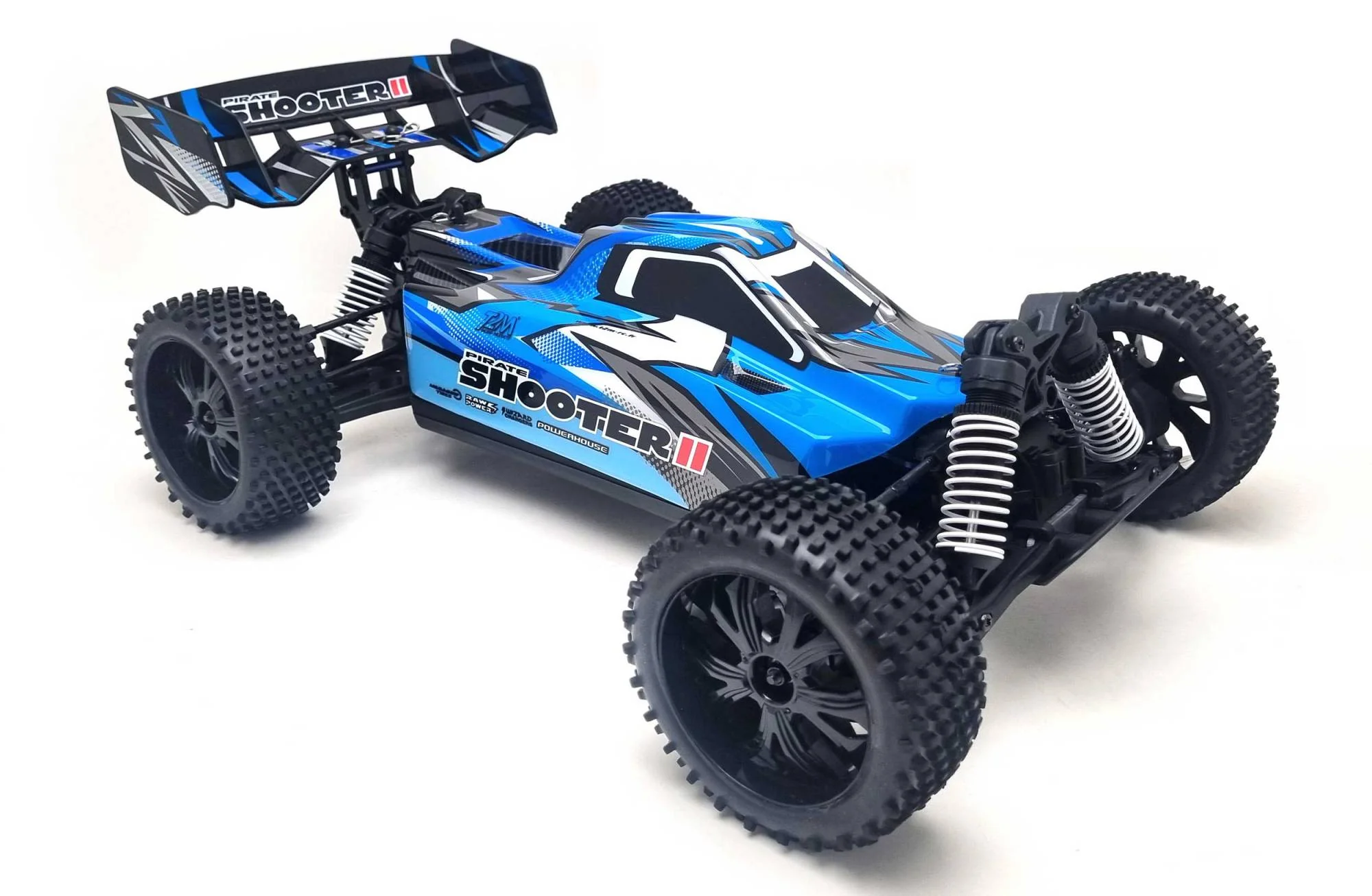 T2M Buggy Pirate Shooter II Brushless Bleu RTR T4989BBU - Image 2