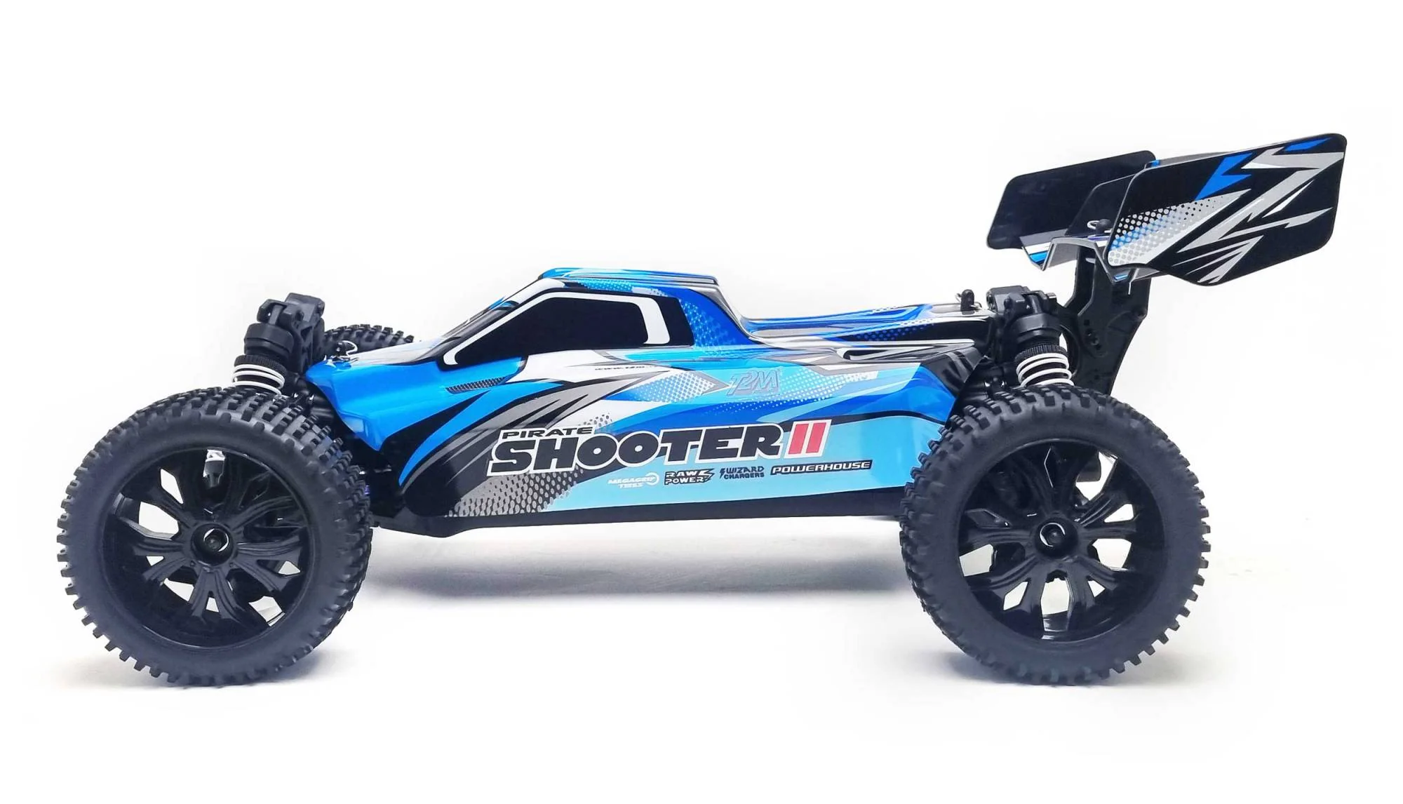 T2M Buggy Pirate Shooter II Brushless Bleu RTR T4989BBU - Image 3