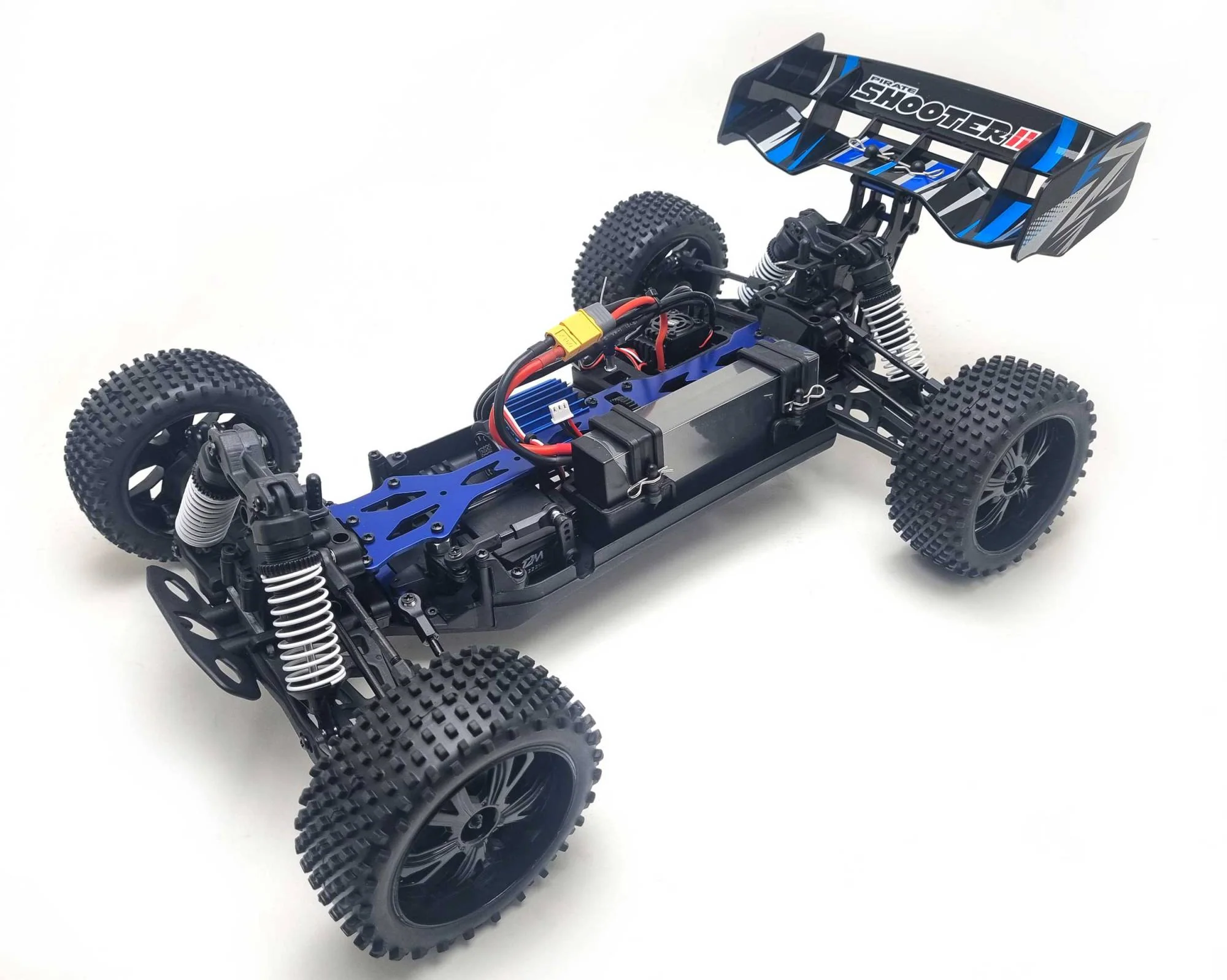 T2M Buggy Pirate Shooter II Brushless Bleu RTR T4989BBU - Image 5