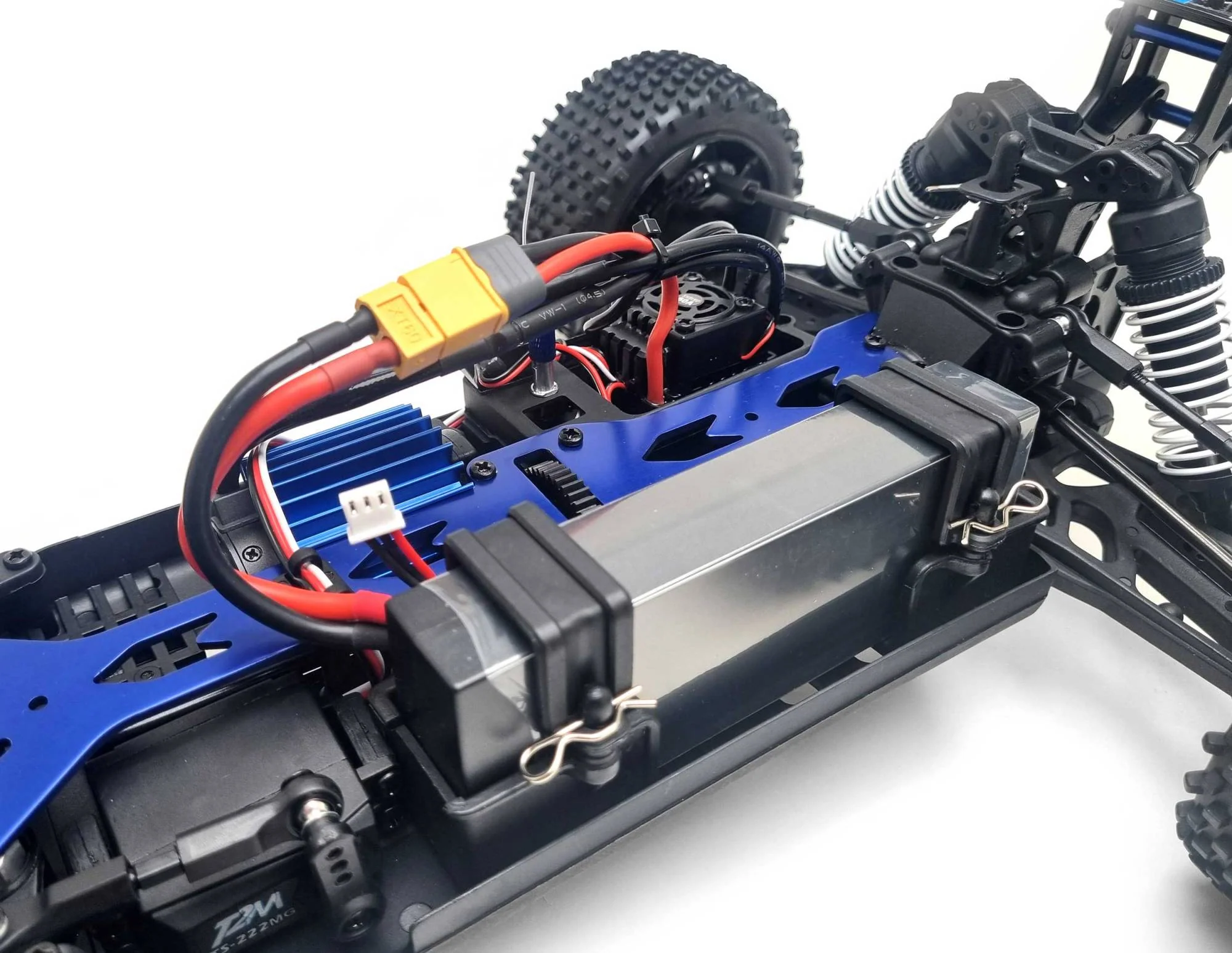 T2M Buggy Pirate Shooter II Brushless Bleu RTR T4989BBU - Image 6