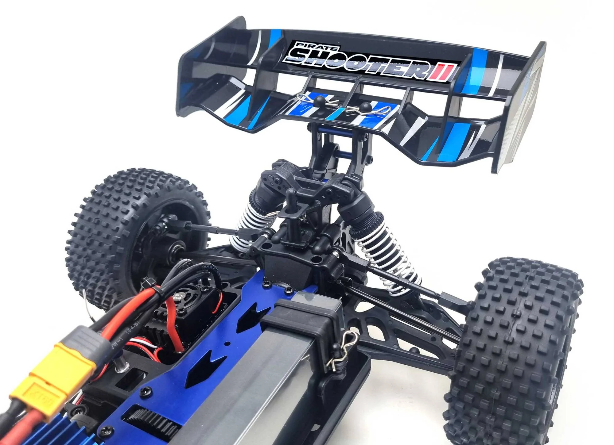 T2M Buggy Pirate Shooter II Brushless Bleu RTR T4989BBU - Image 7