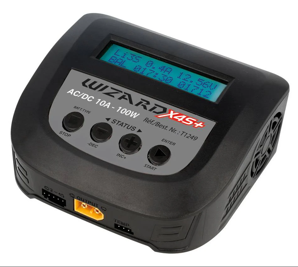T2M Chargeur Wizard 4S+ 100W AC T1249