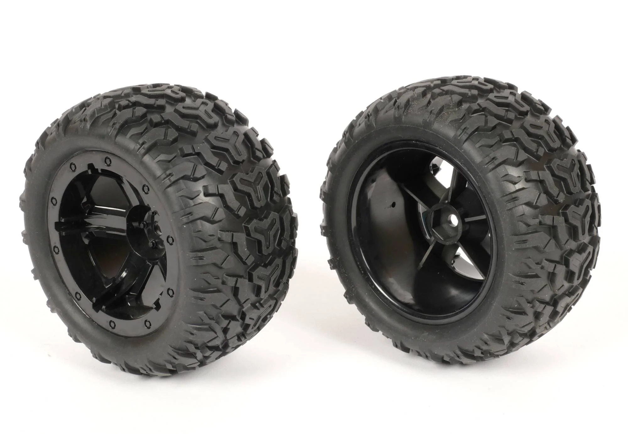T2M Pneus + Jantes Noir (x2) Monster MX T4986/34