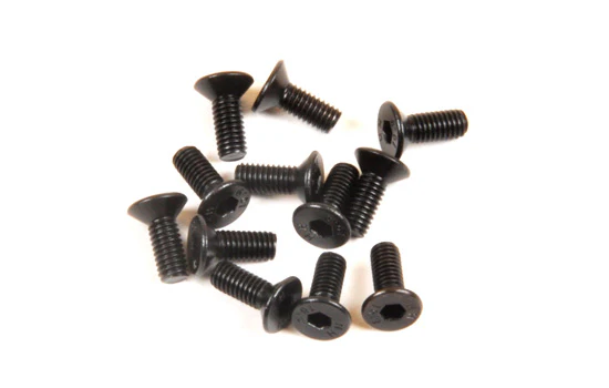 T2M Vis Fraisée M3x8mm (x12) Pirate XTS T4941/42
