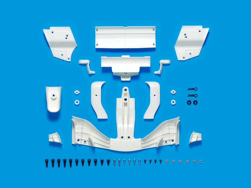 Tamiya Aileron Avant et Arrière Blanc de F104 2017 51603
