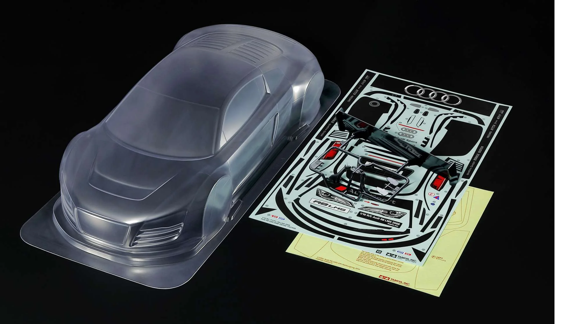 Tamiya Carrosserie Audi R8 LMS 51754 - Image 2