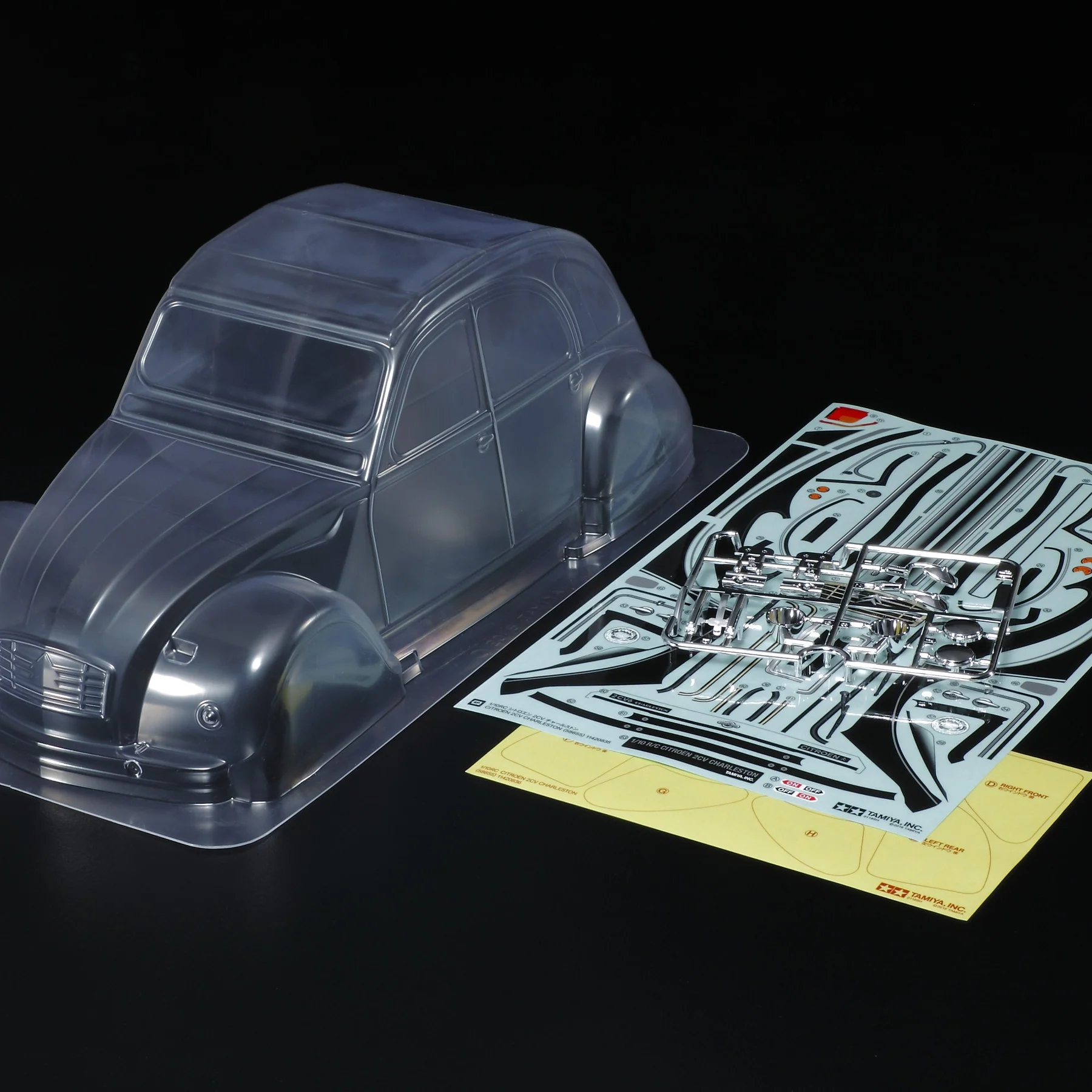 Tamiya Carrosserie Citroen 2cv M-Chassis 51605 - Image 2