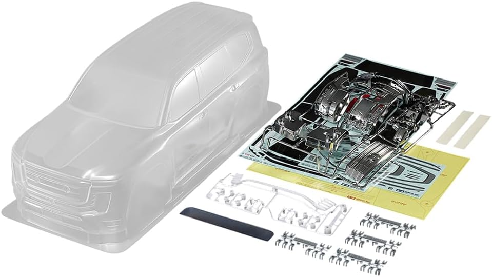 Tamiya Carrosserie Toyota Land Cruiser 300 51691 - Image 2