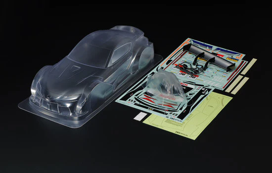 Tamiya Carrosserie Toyota Toms's GR Supra 190mm 51678 - Image 2