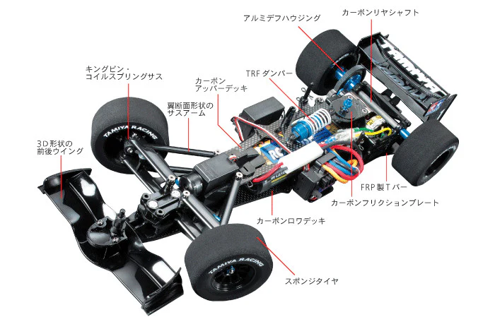 Tamiya F-104 Pro 2 Formule 1 KIT 58652 - Image 4